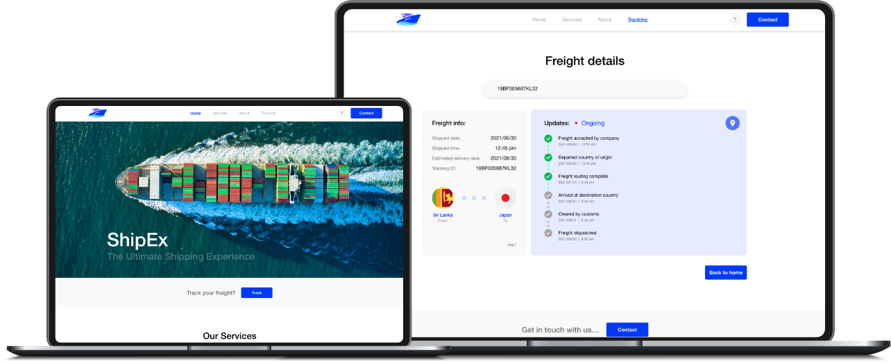 ShipEx Website