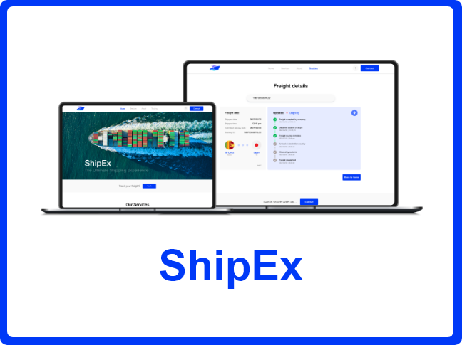 ShipEx Website Design
